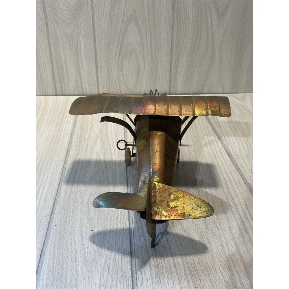 George Imports Vintage Airplane Music Box Fly Me To The Moon & Pattis